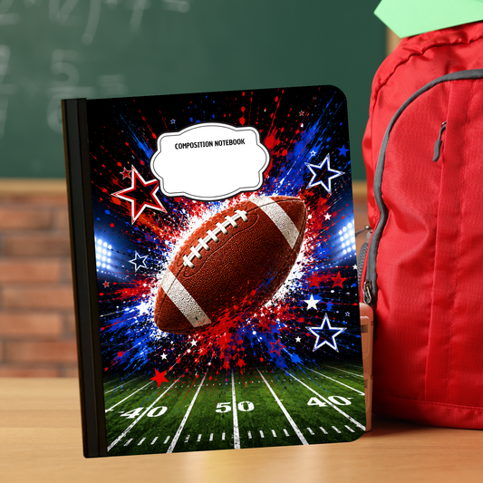 Composition Notebook - 50 yard line