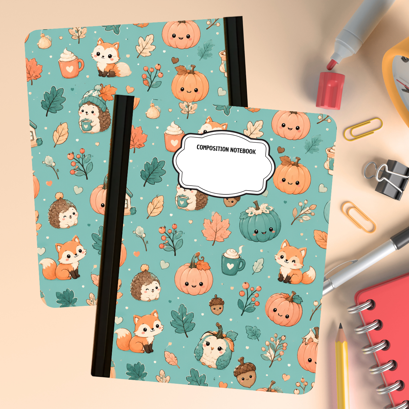 Composition Notebook - Autumn Fun