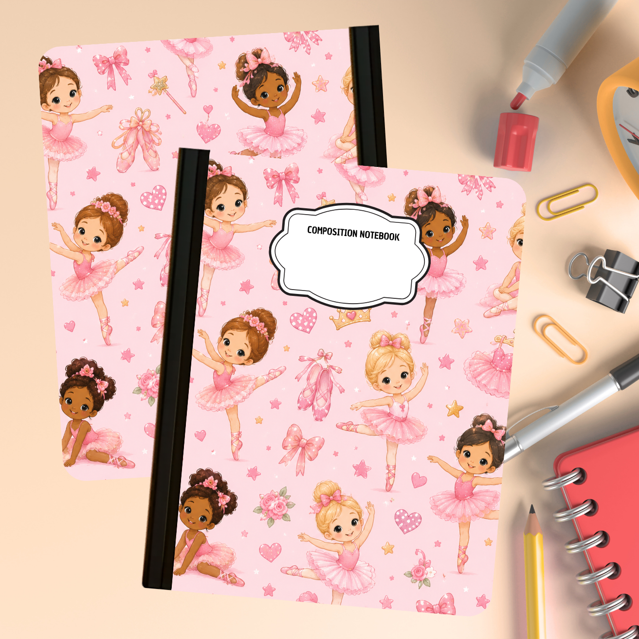 Composition Notebook - Ballerina