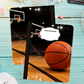 Composition Notebook - Basketball Court