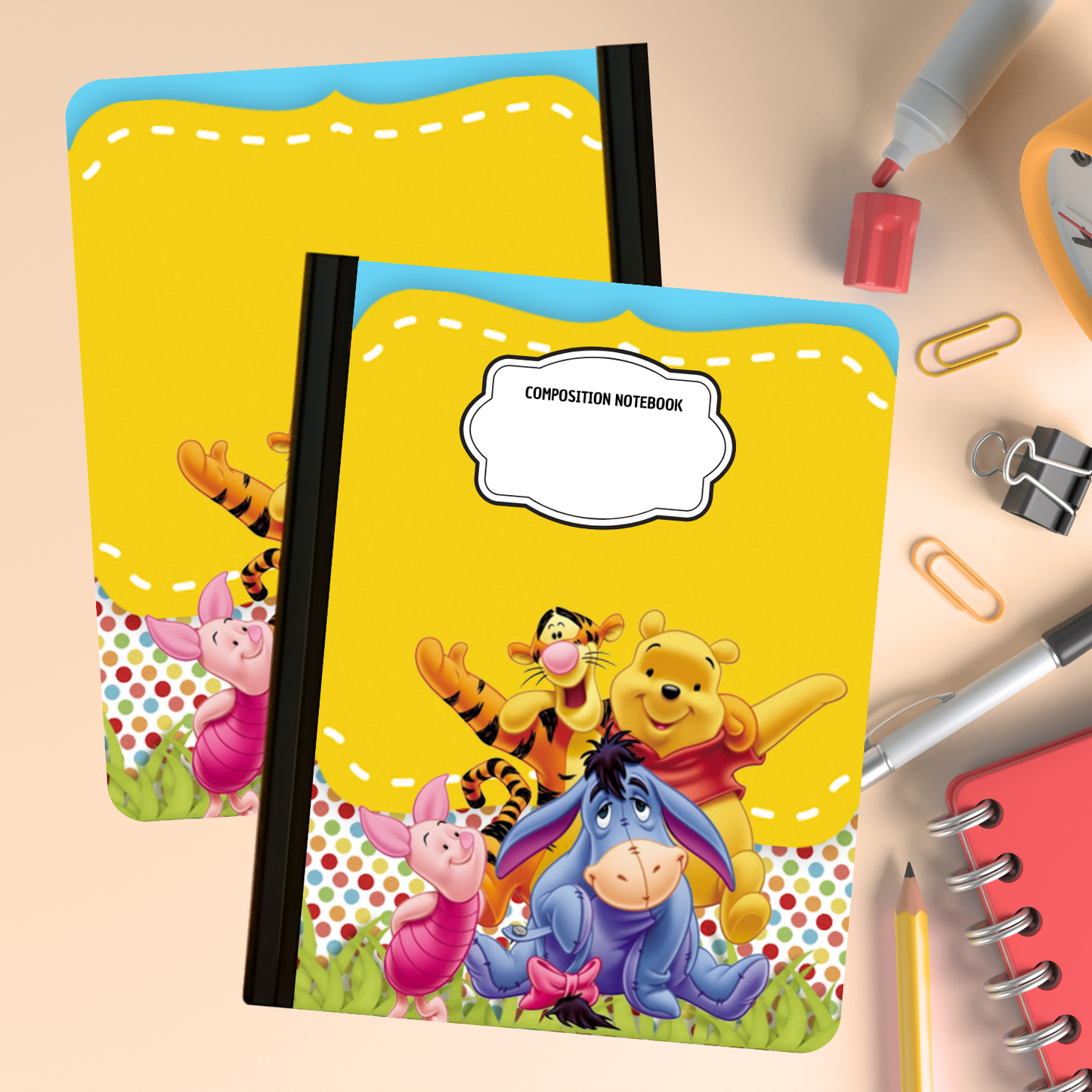 Composition Notebook - Bear and Friends