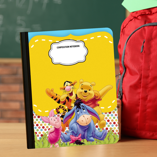 Composition Notebook - Bear and Friends