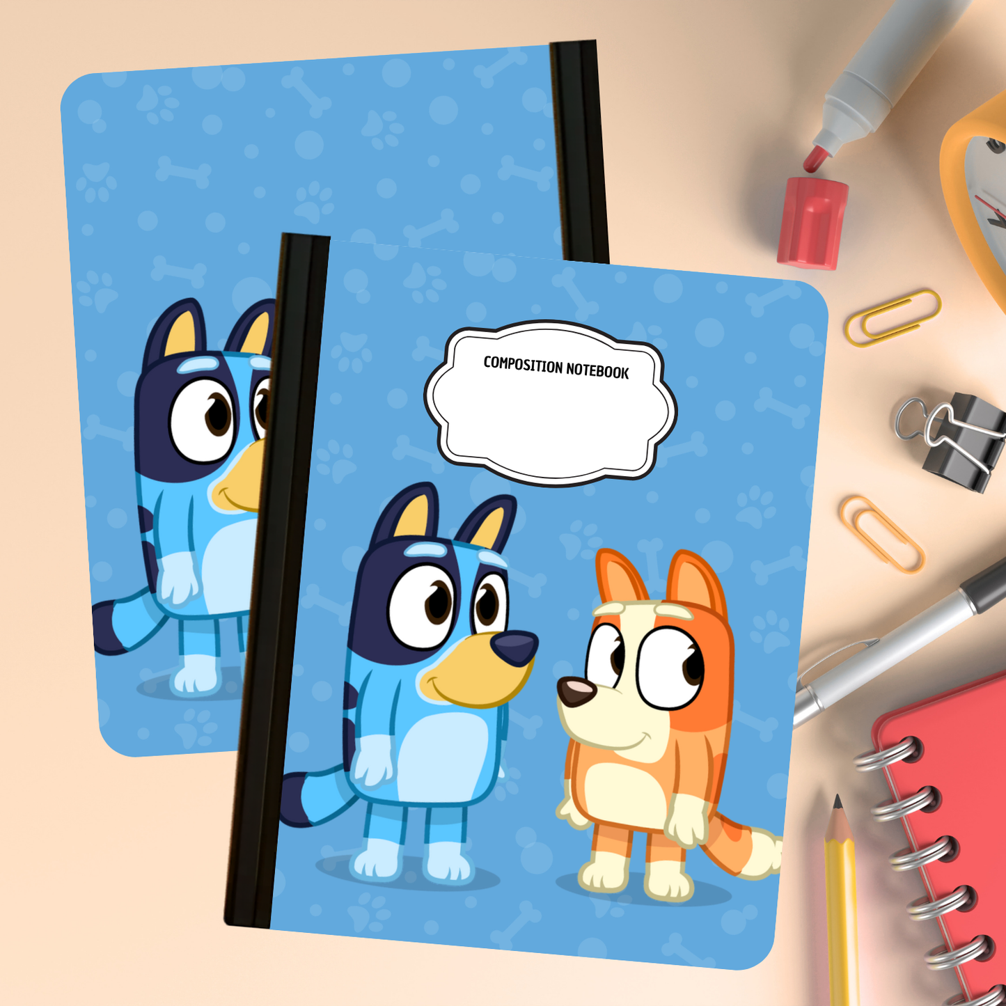 Composition Notebook - Cartoon Dog