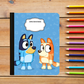 Composition Notebook - Cartoon Dog
