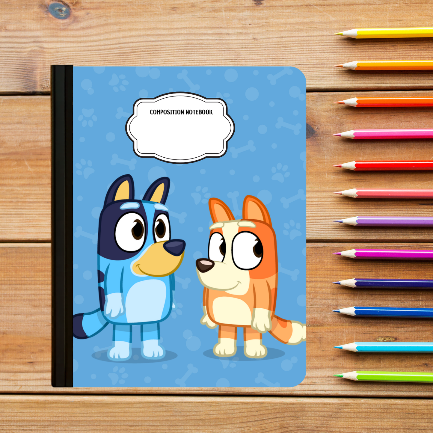Composition Notebook - Cartoon Dog