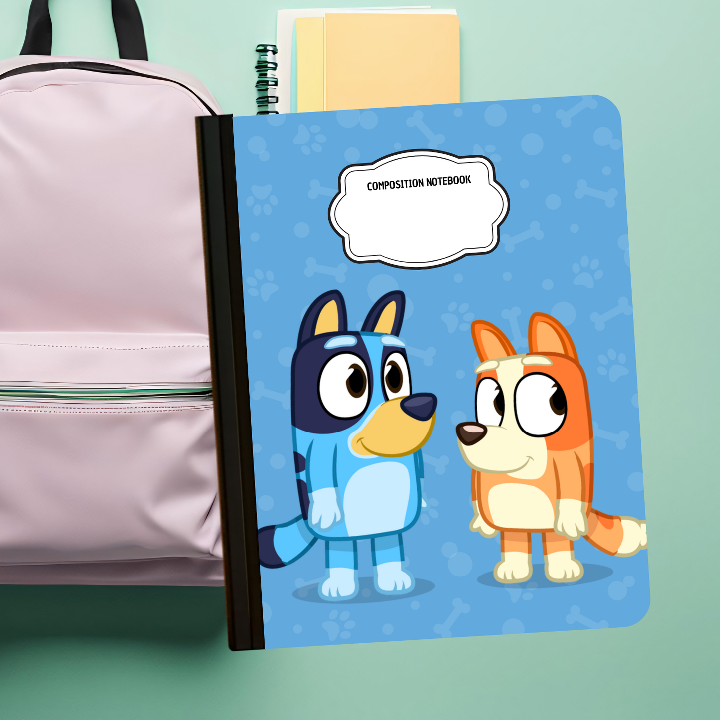 Composition Notebook - Cartoon Dog