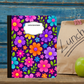 Composition Notebook - Bright Garden