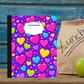 Composition Notebook - Bright Hearts