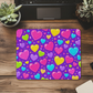 Mouse Pad - Bright Hearts