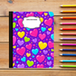 Composition Notebook - Bright Hearts