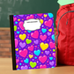 Composition Notebook - Bright Hearts