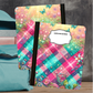 Composition Notebook - Bright Plaid