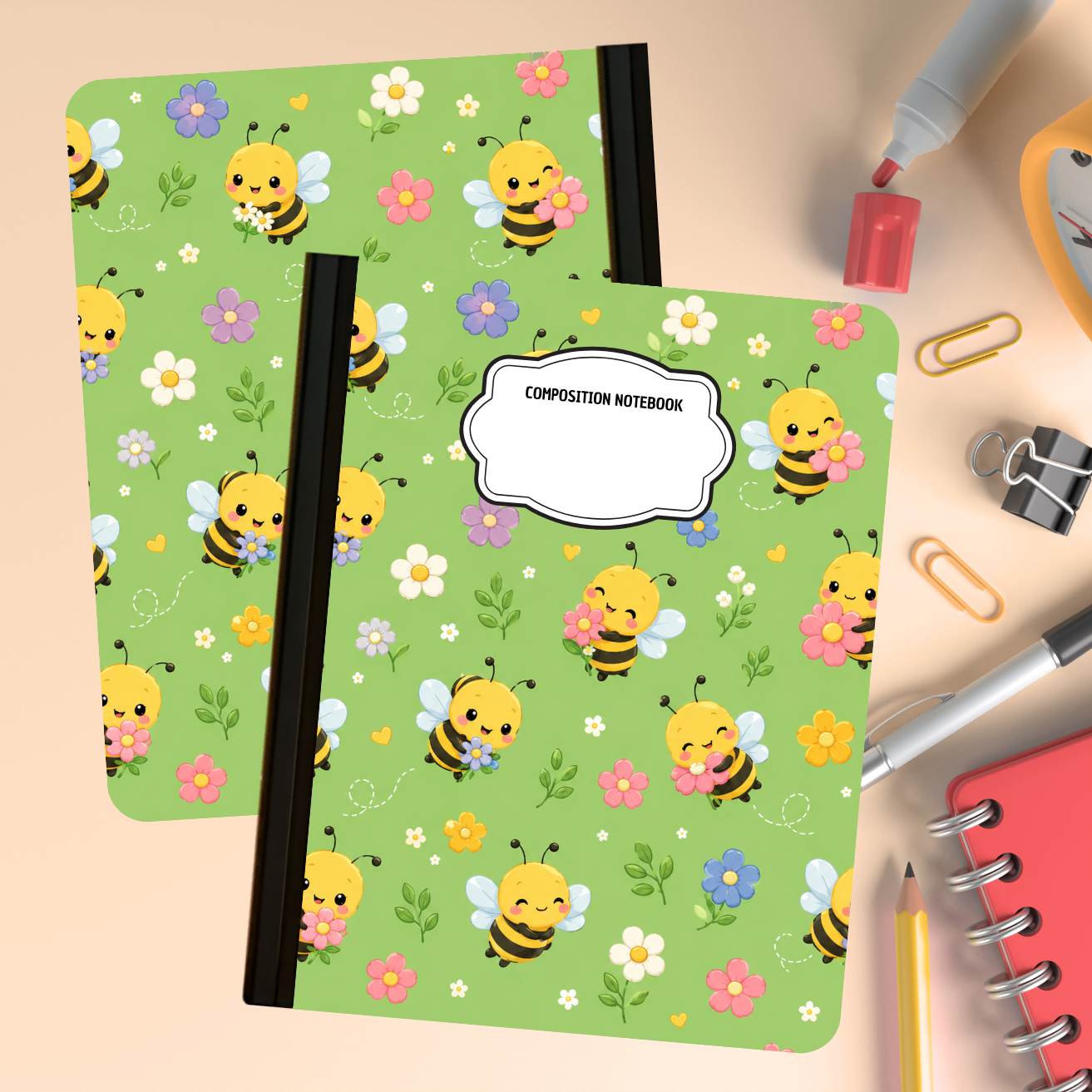 Composition Notebook - Buzzy Bee