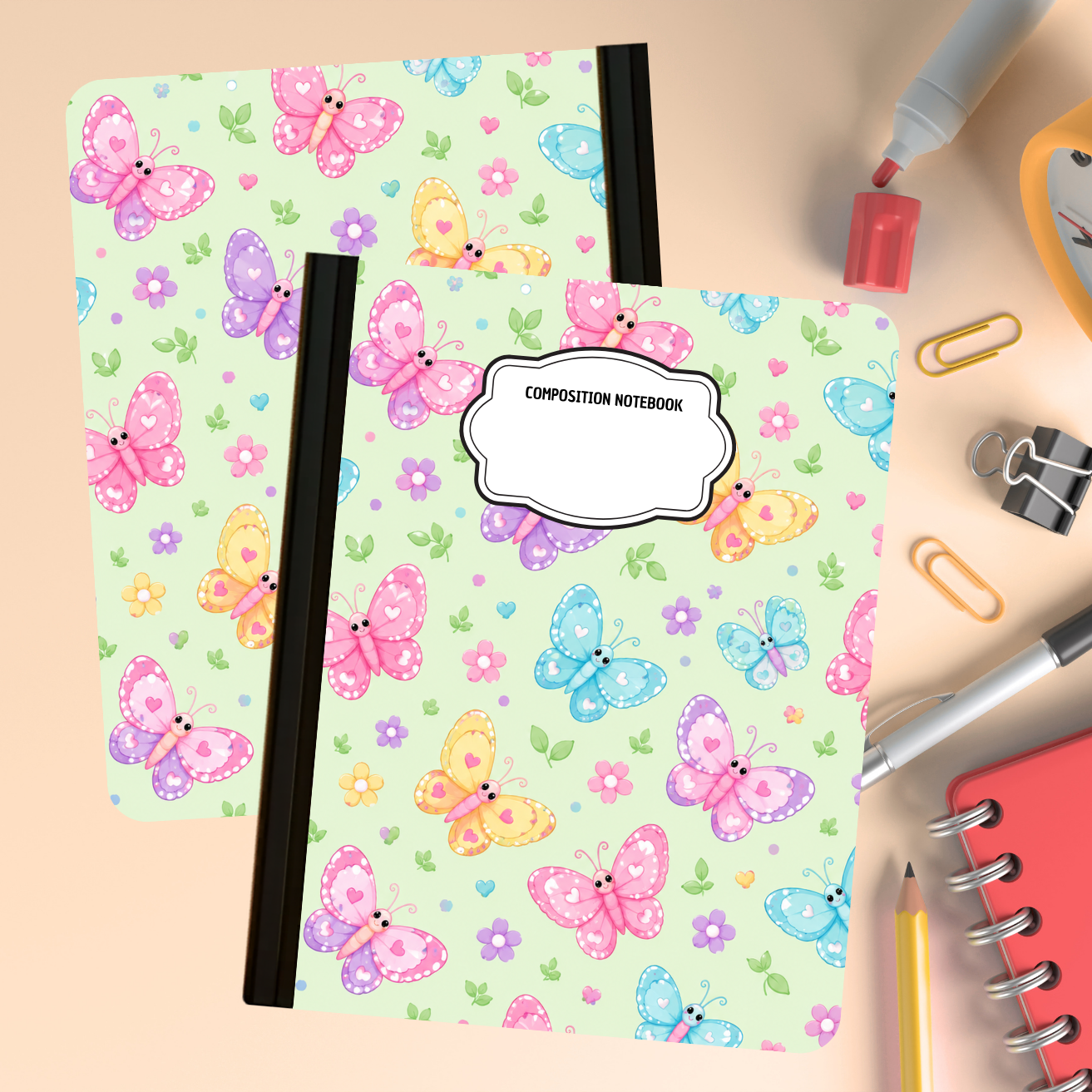 Composition Notebook - Butterflies