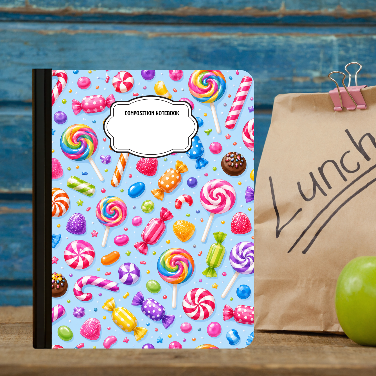 Composition Notebook - Candy