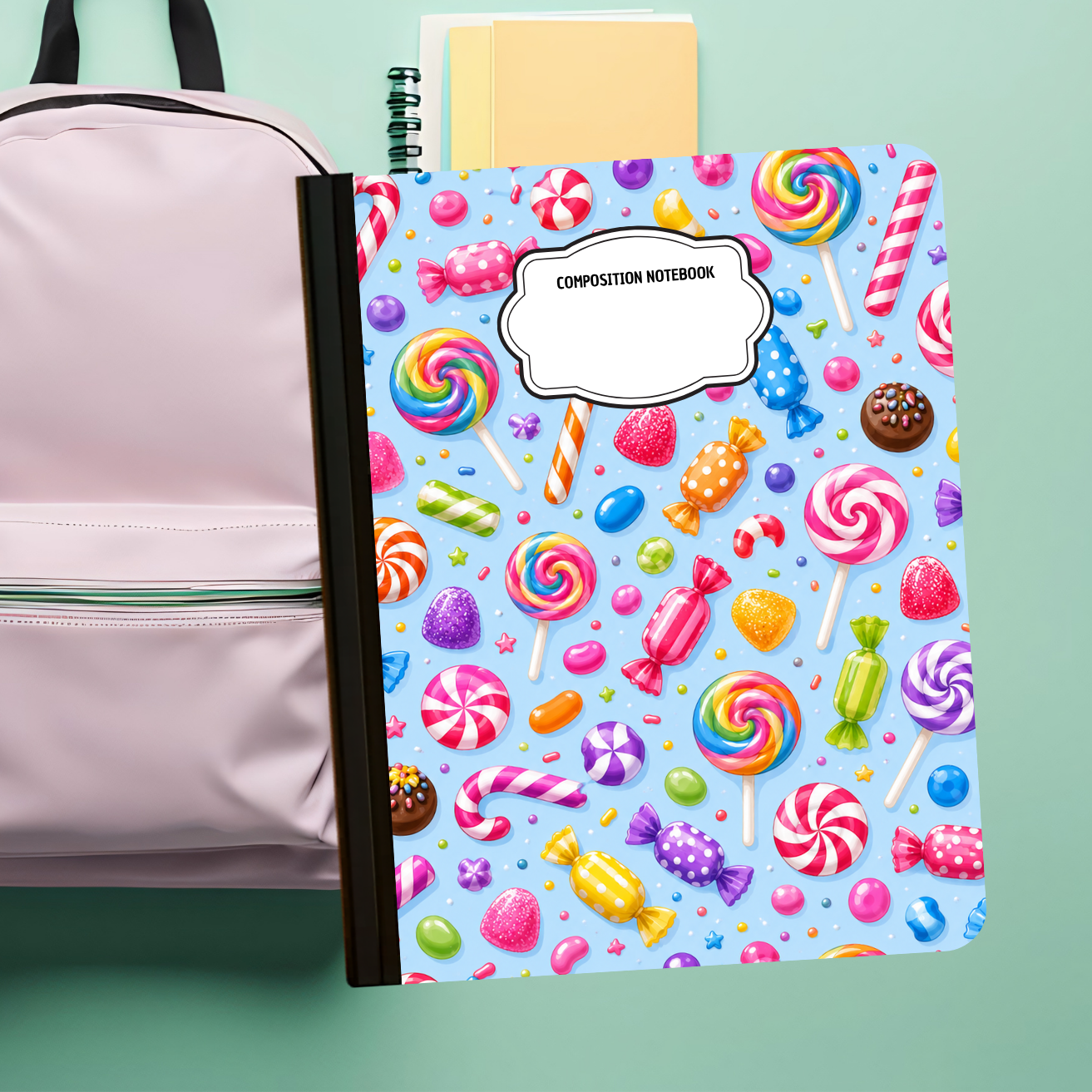 Composition Notebook - Candy