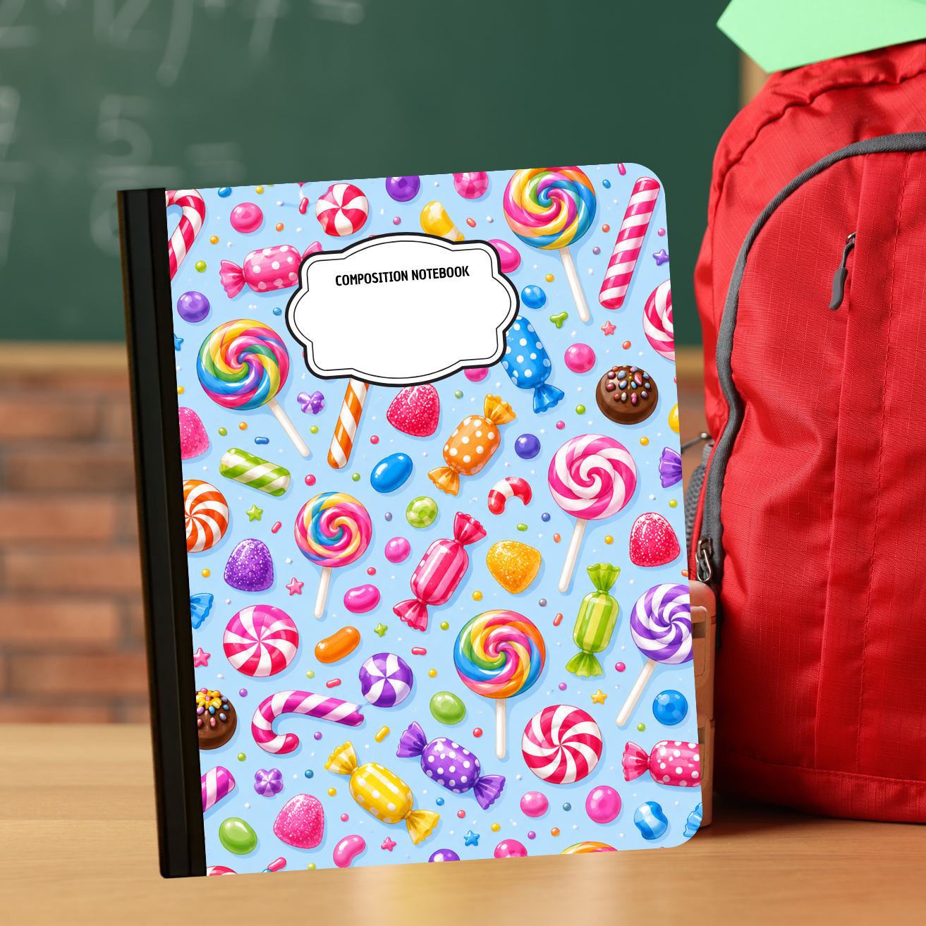 Composition Notebook - Candy