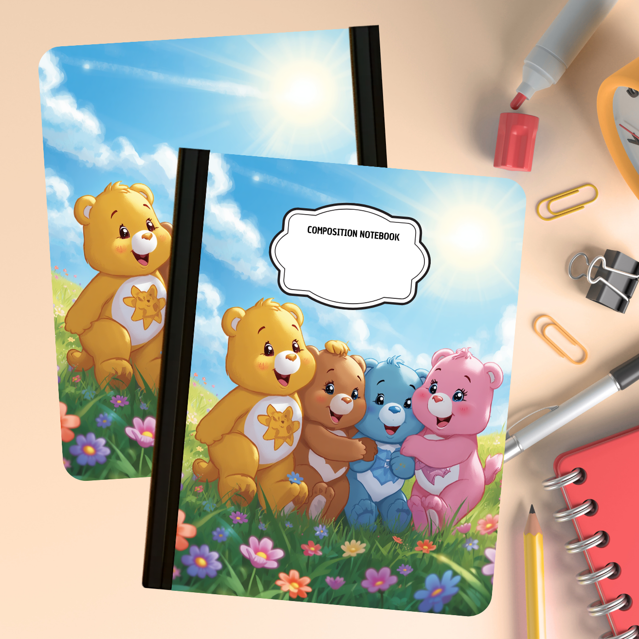 Composition Notebook - Caring Friends