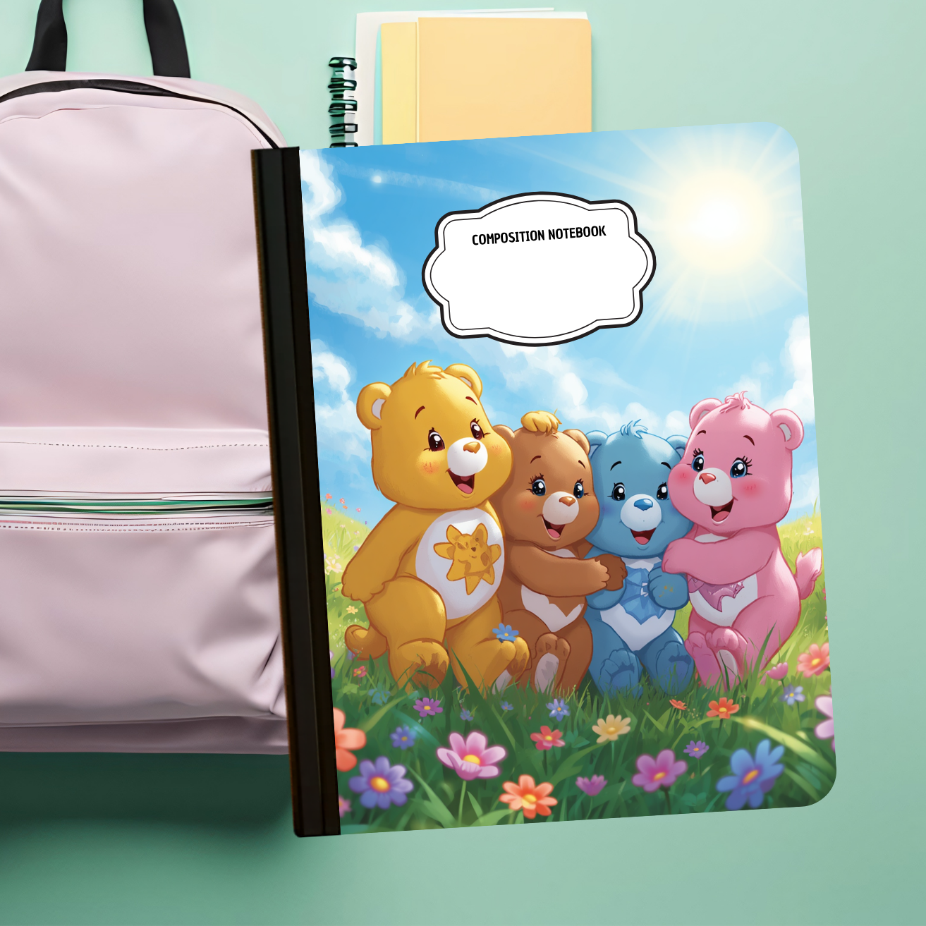 Composition Notebook - Caring Friends
