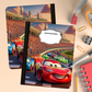 Composition Notebook - Cartoon Race Car