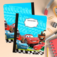 Composition Notebook - Cartoon Race Tread