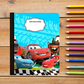 Composition Notebook - Cartoon Race Tread