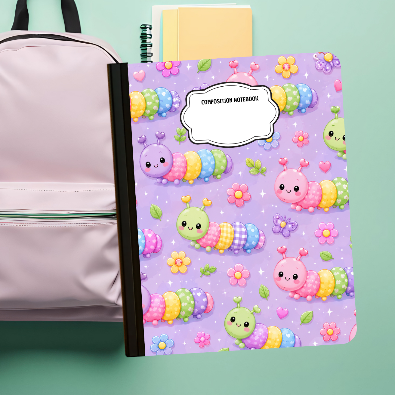 Composition Notebook - Caterpillar