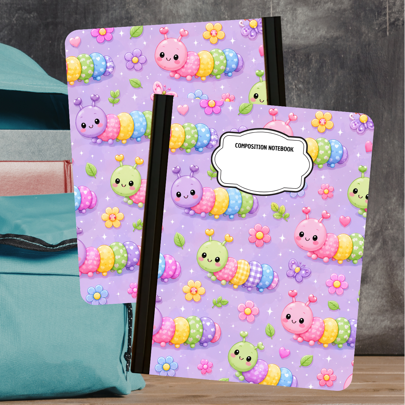 Composition Notebook - Caterpillar