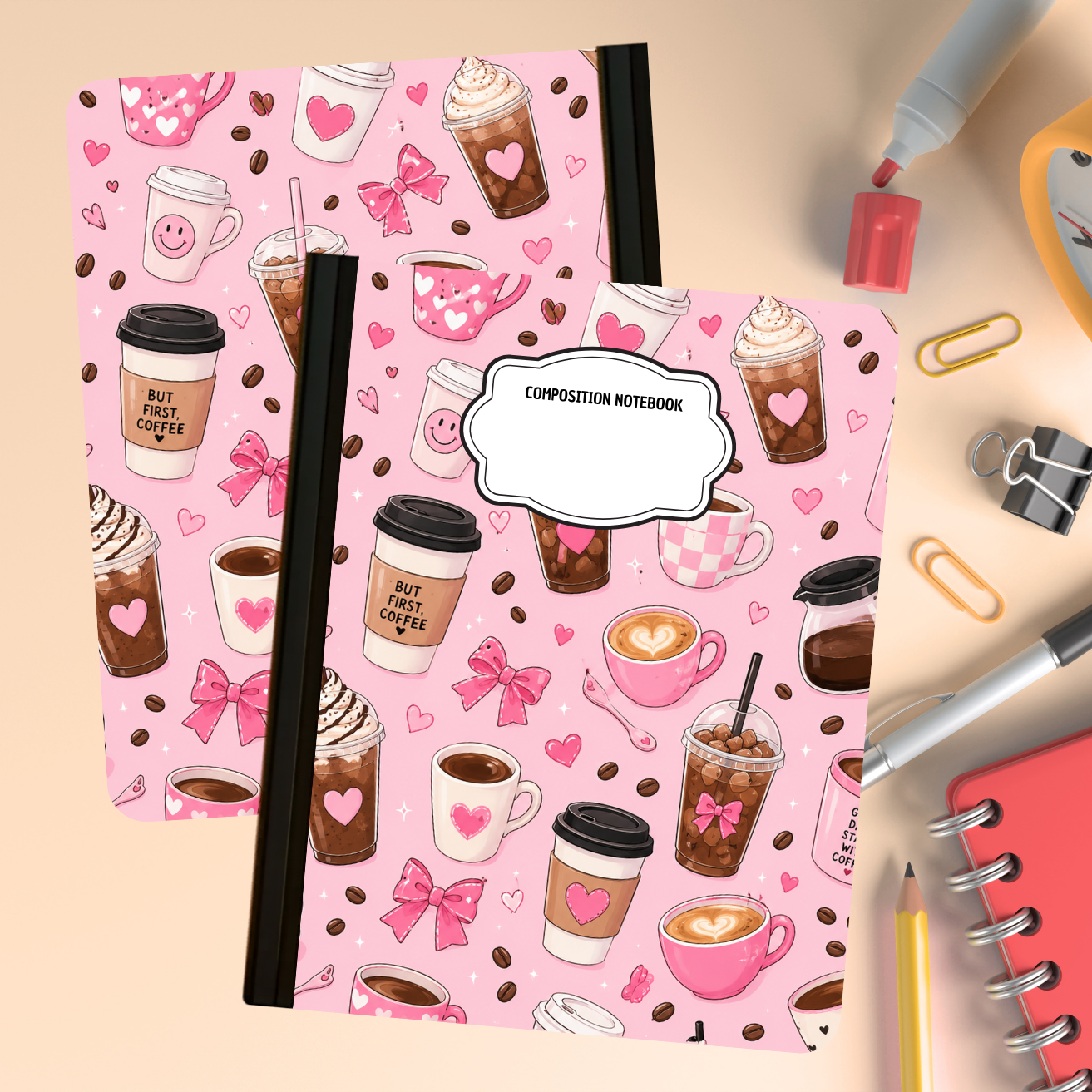 Composition Notebook - Coffee Madness