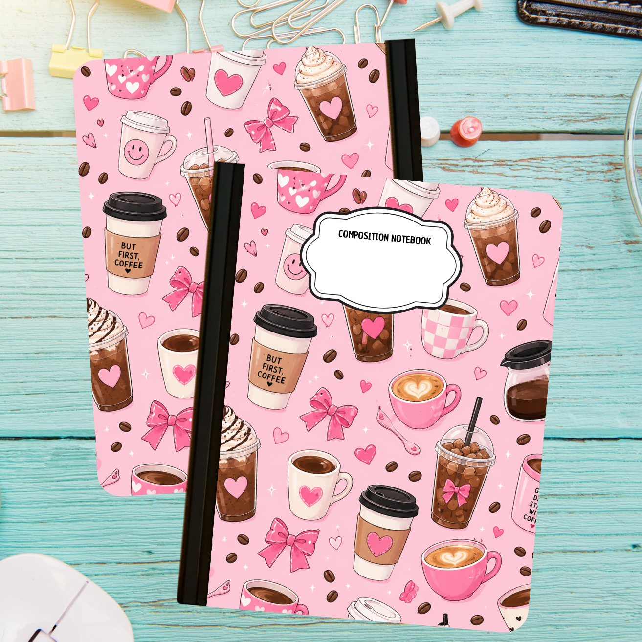 Composition Notebook - Coffee Madness