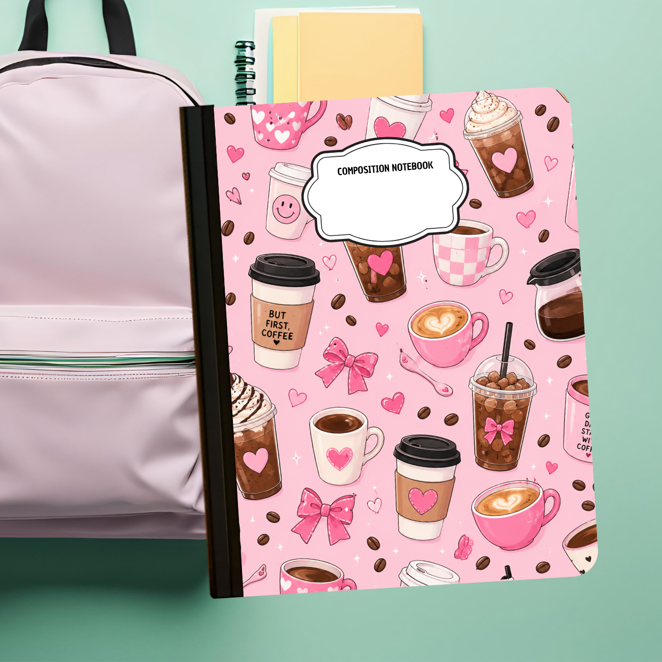 Composition Notebook - Coffee Madness