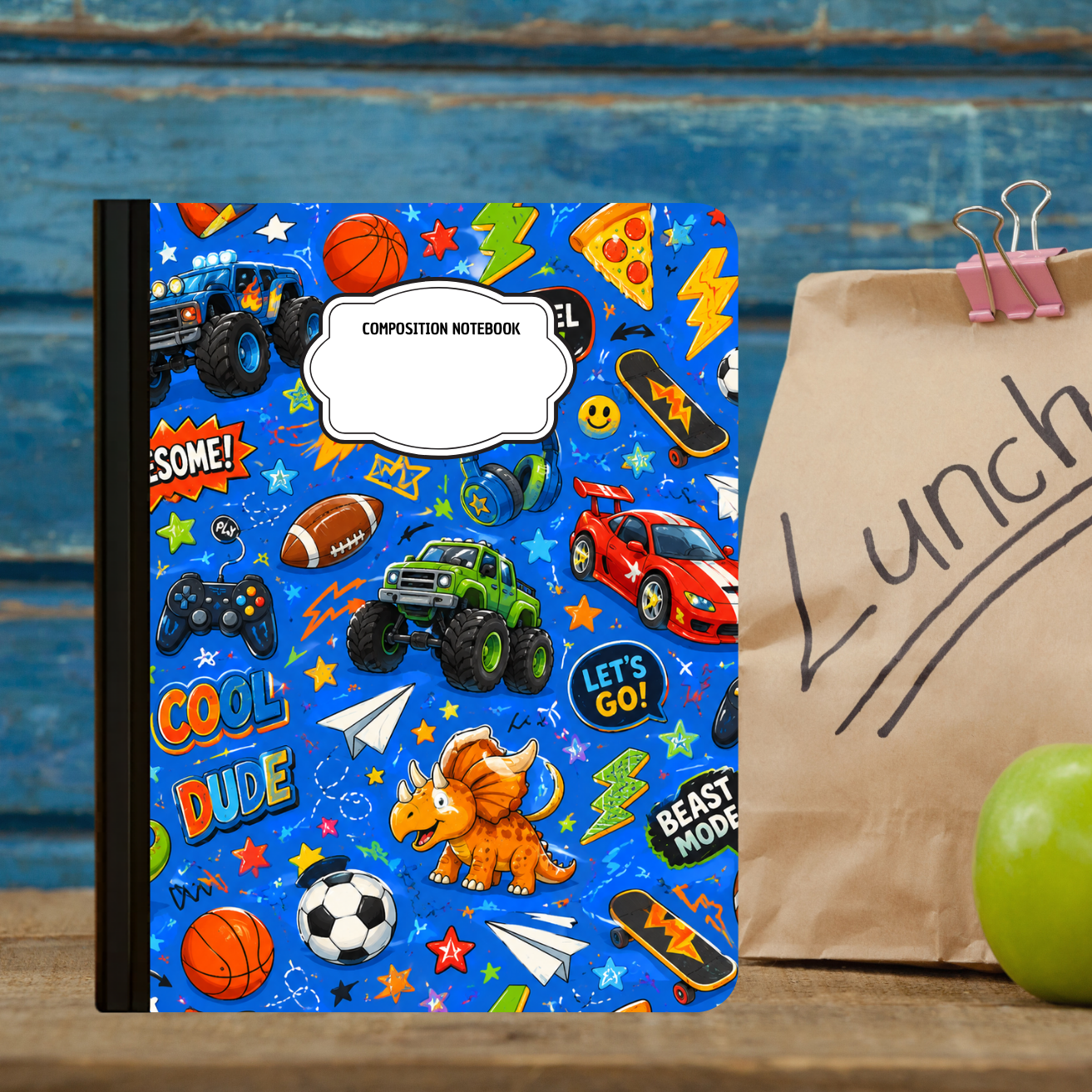 Composition Notebook - Cool Dude