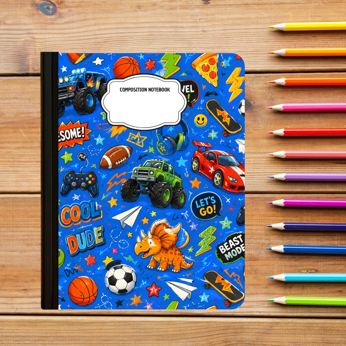 Composition Notebook - Cool Dude