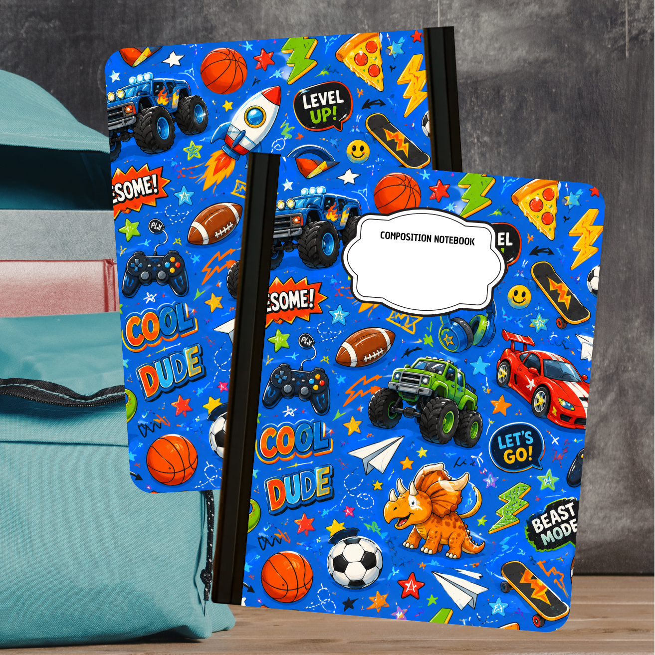 Composition Notebook - Cool Dude