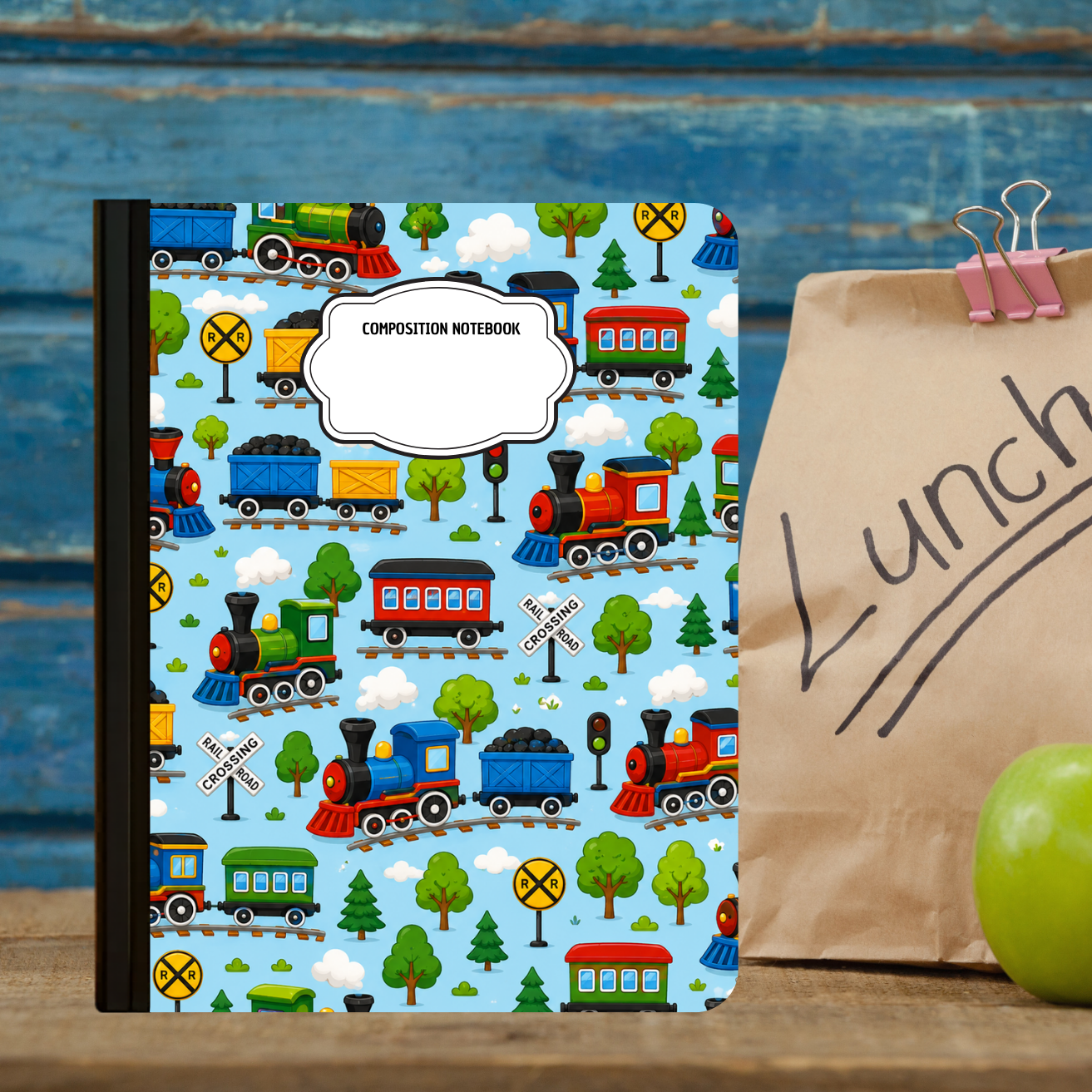 Composition Notebook - Crossing