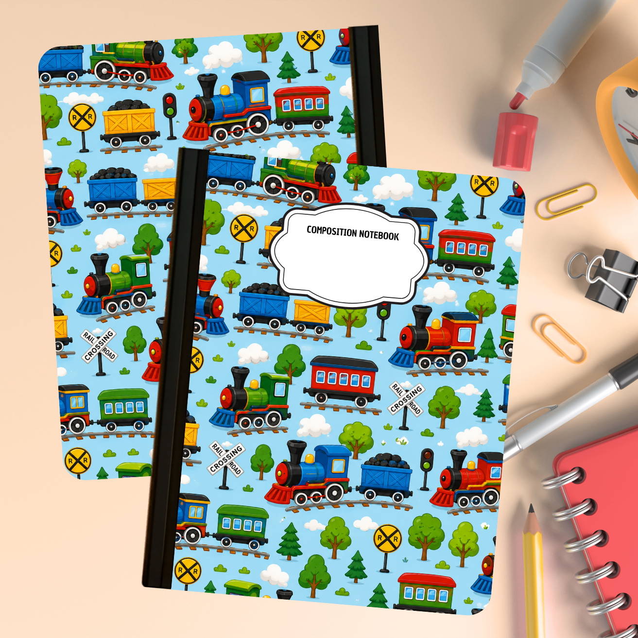 Composition Notebook - Crossing