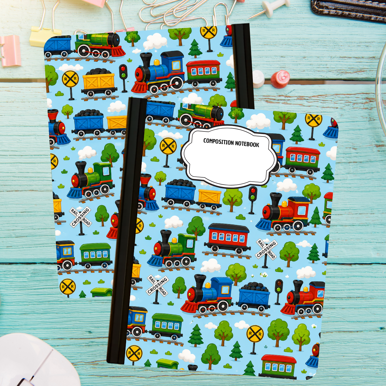 Composition Notebook - Crossing