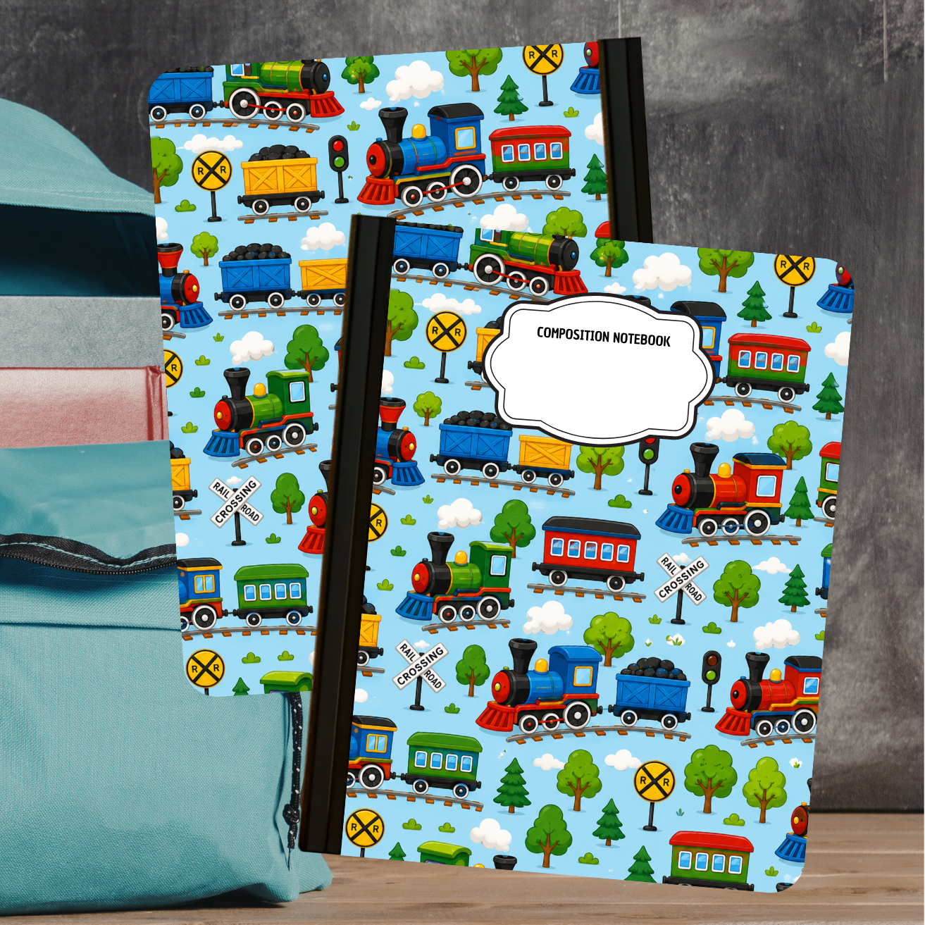 Composition Notebook - Crossing