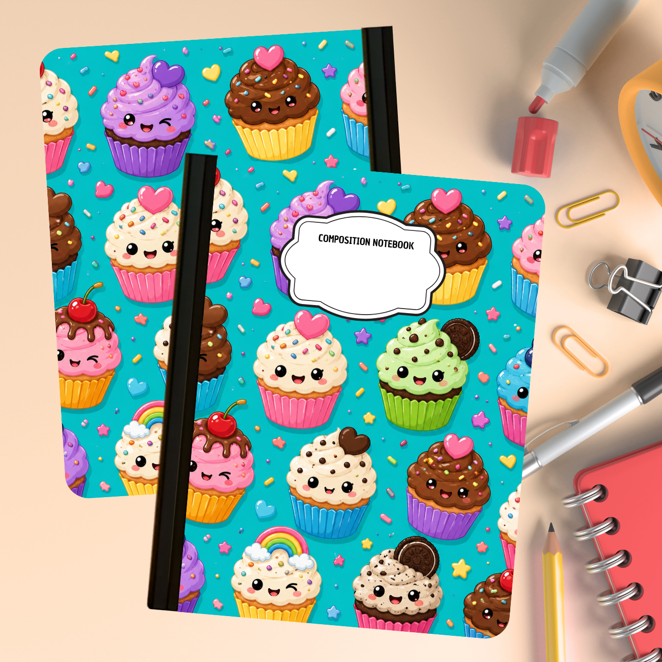 Composition Notebook - Cupcakes