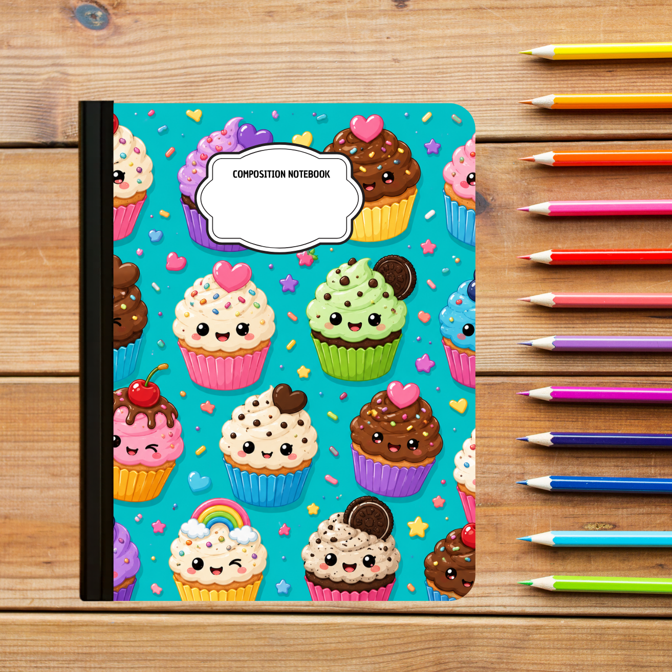 Composition Notebook - Cupcakes