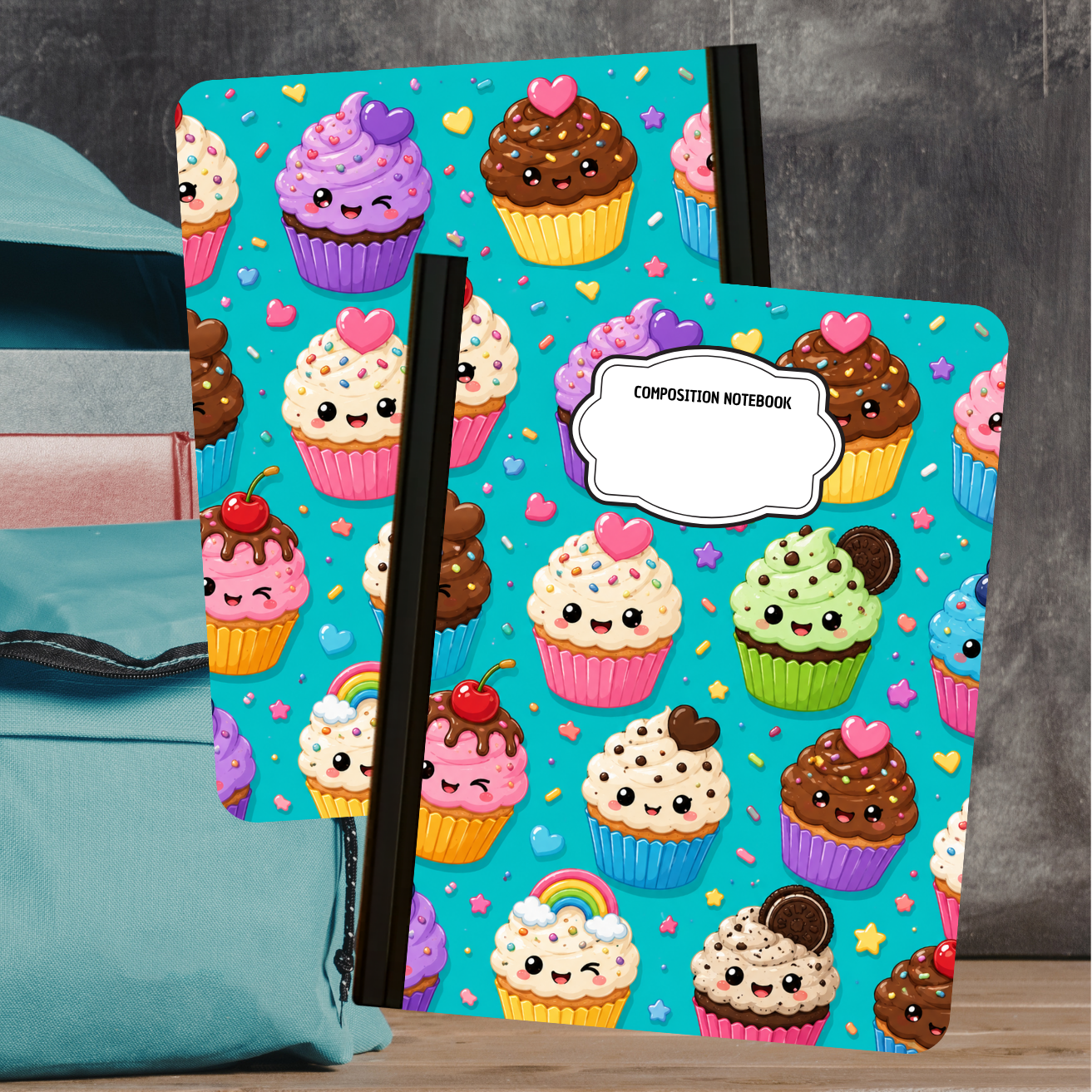Composition Notebook - Cupcakes
