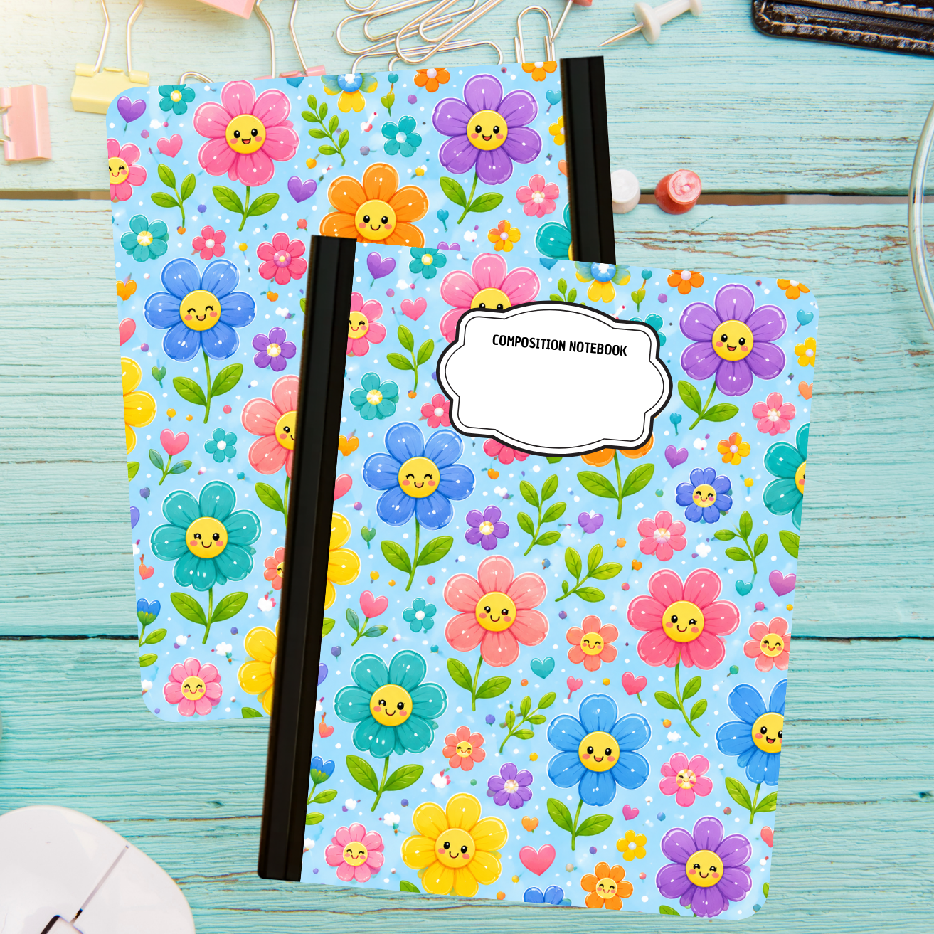 Composition Notebook - Daisies