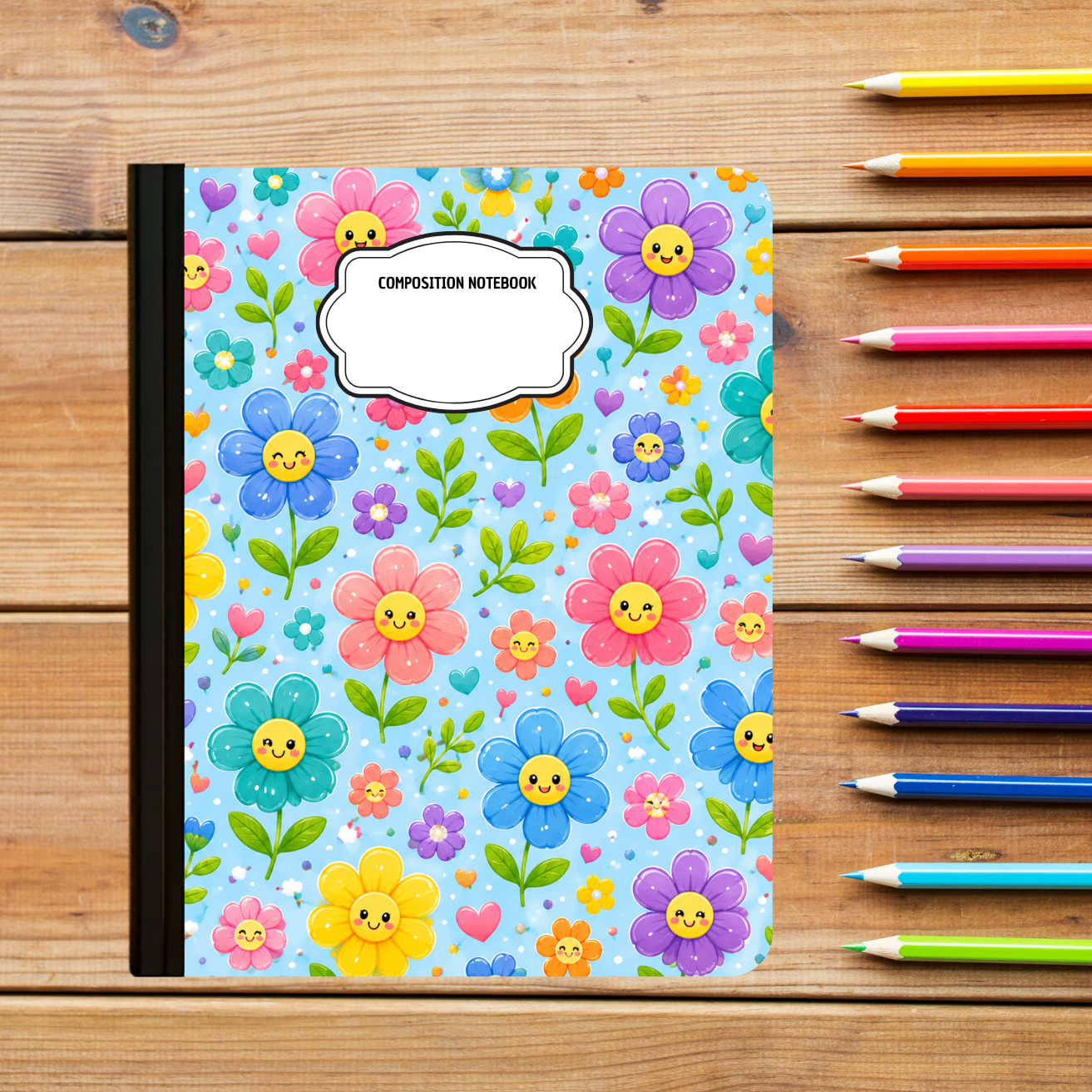 Composition Notebook - Daisies