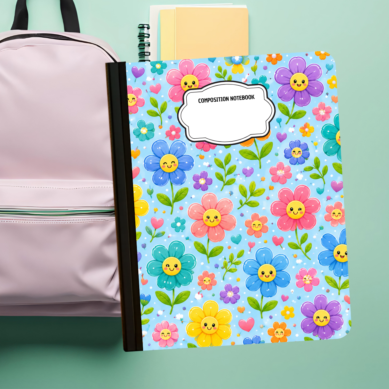Composition Notebook - Daisies