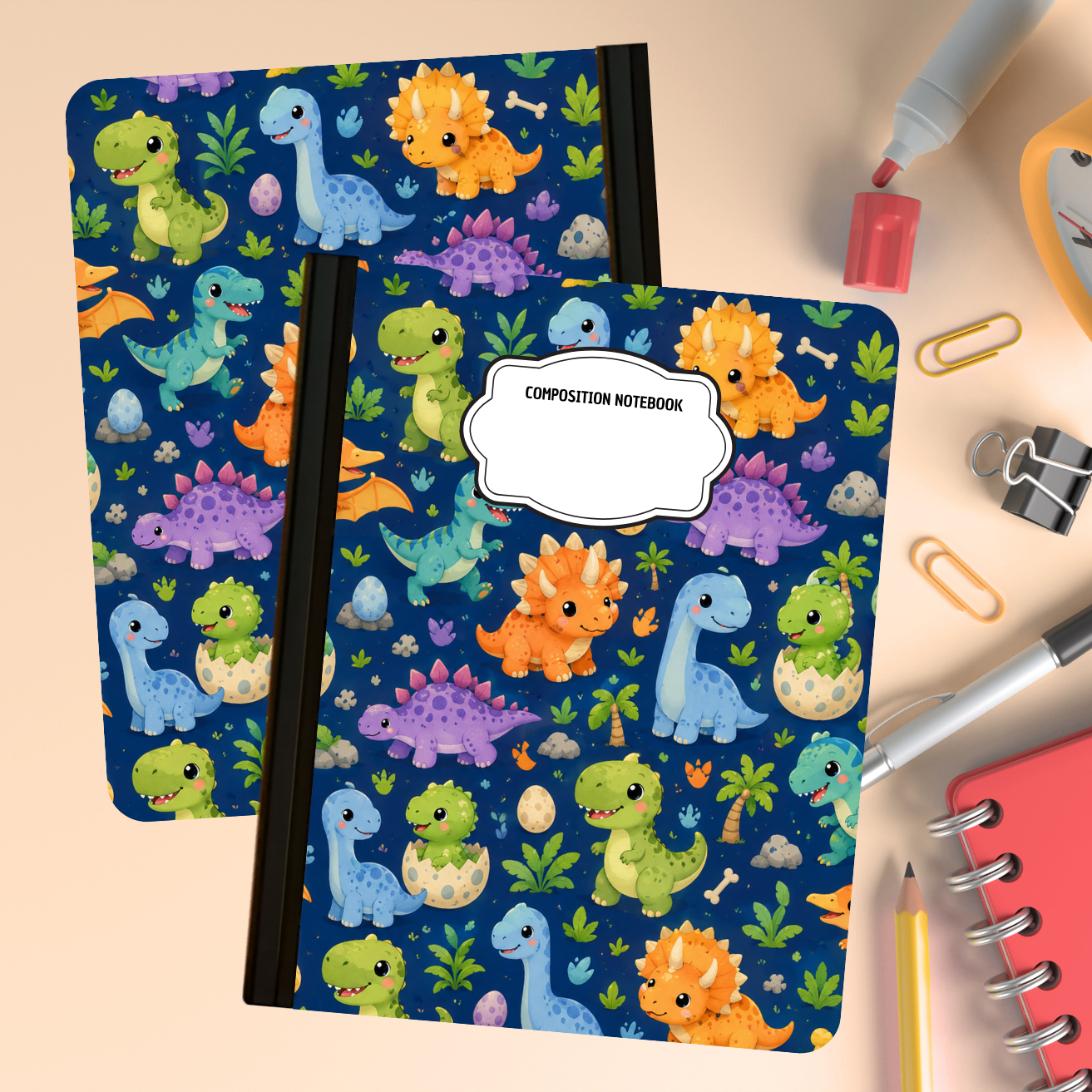 Composition Notebook - Dinos