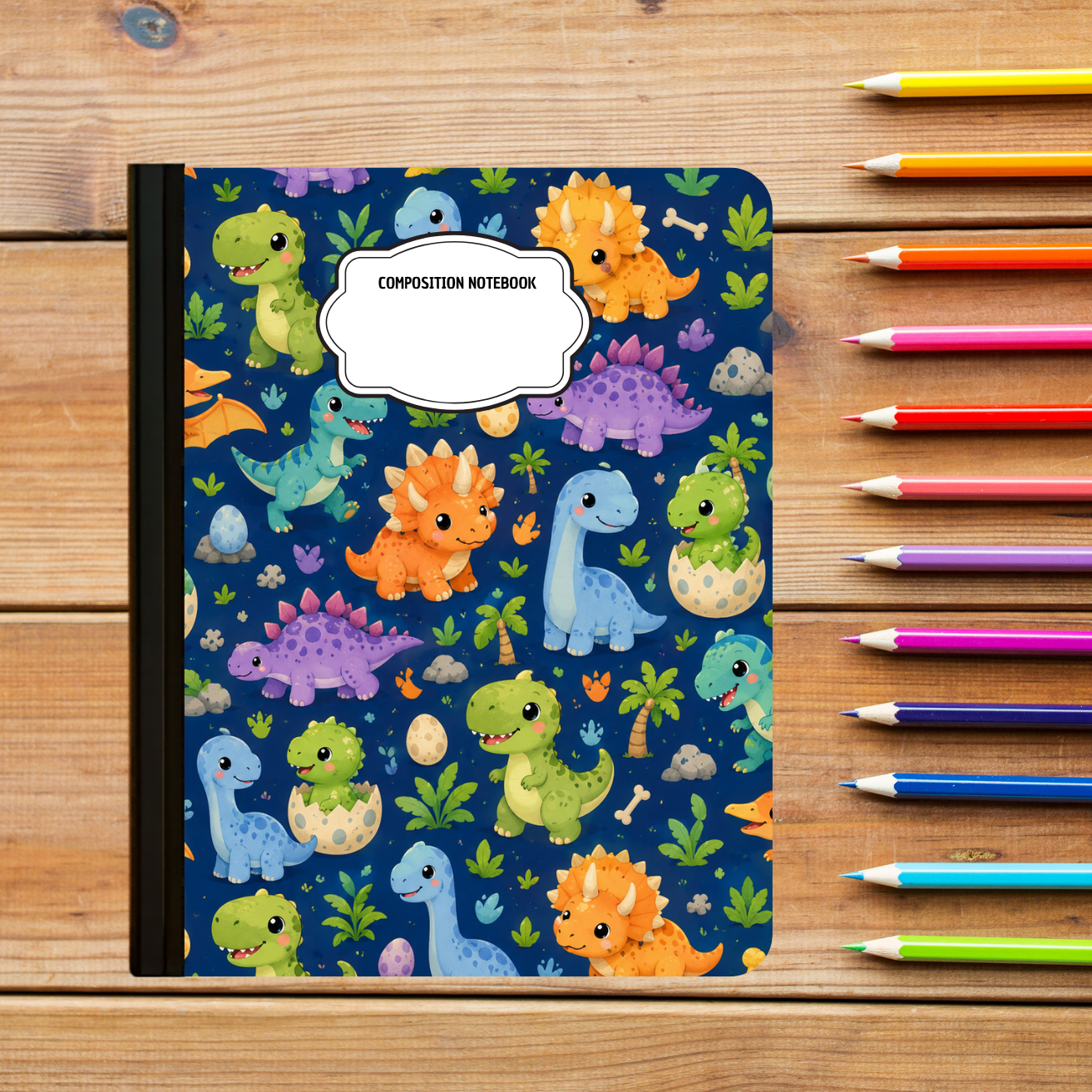 Composition Notebook - Dinos
