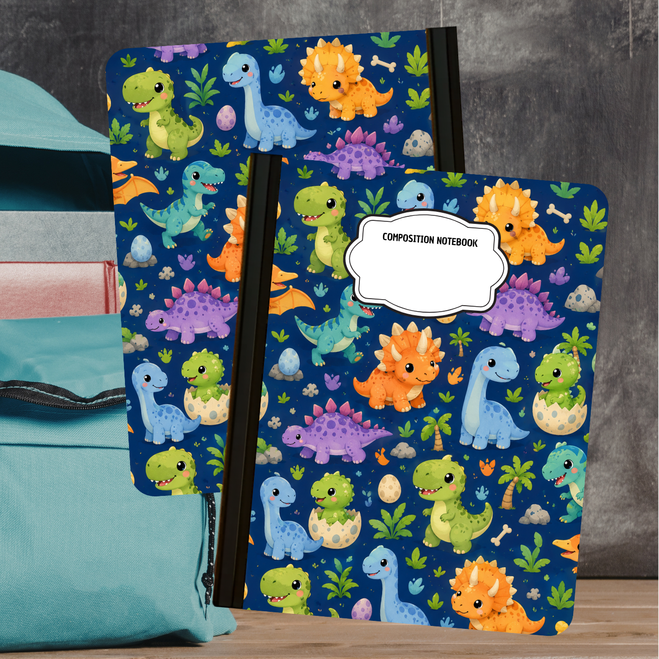 Composition Notebook - Dinos