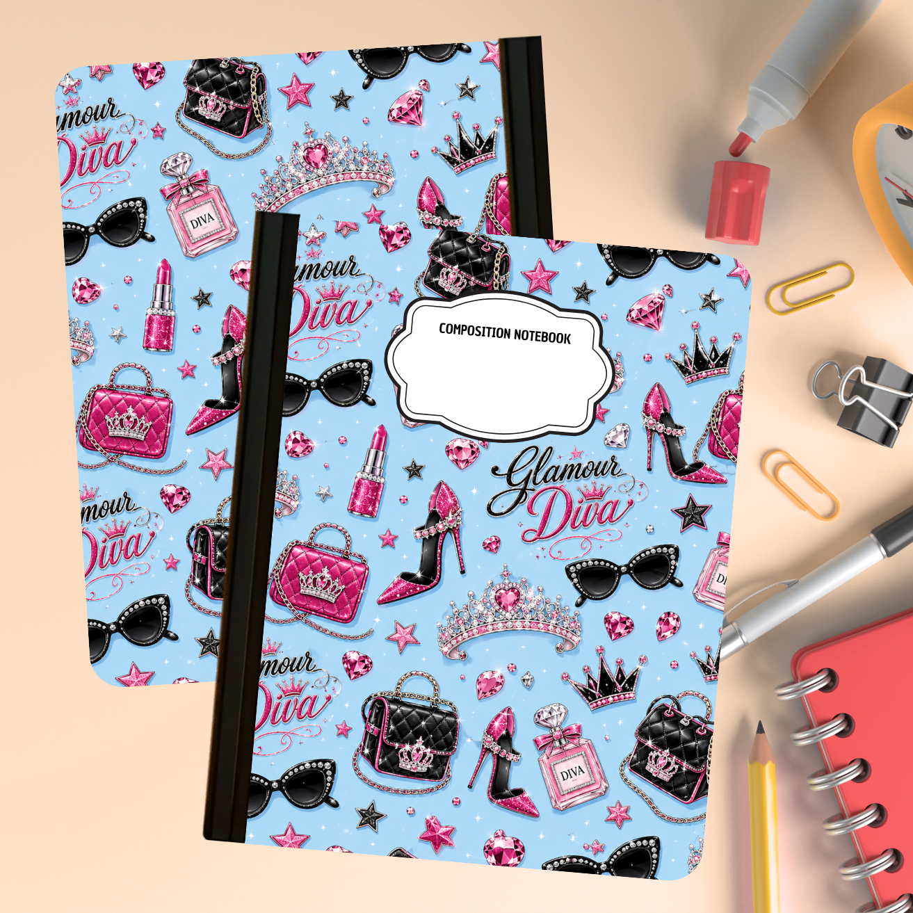 Composition Notebook - Diva