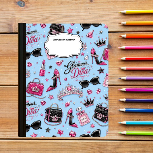 Composition Notebook - Diva