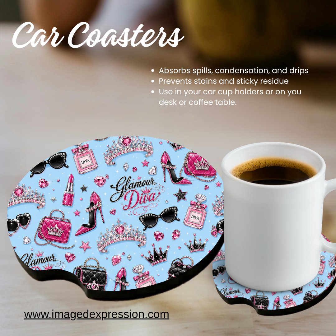 Car Coaster - Diva